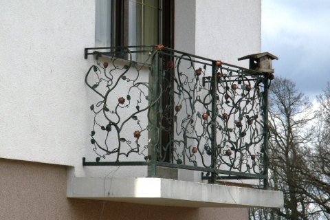 Balkonbalustrade - Kunstschm. (Balustrada balk.)